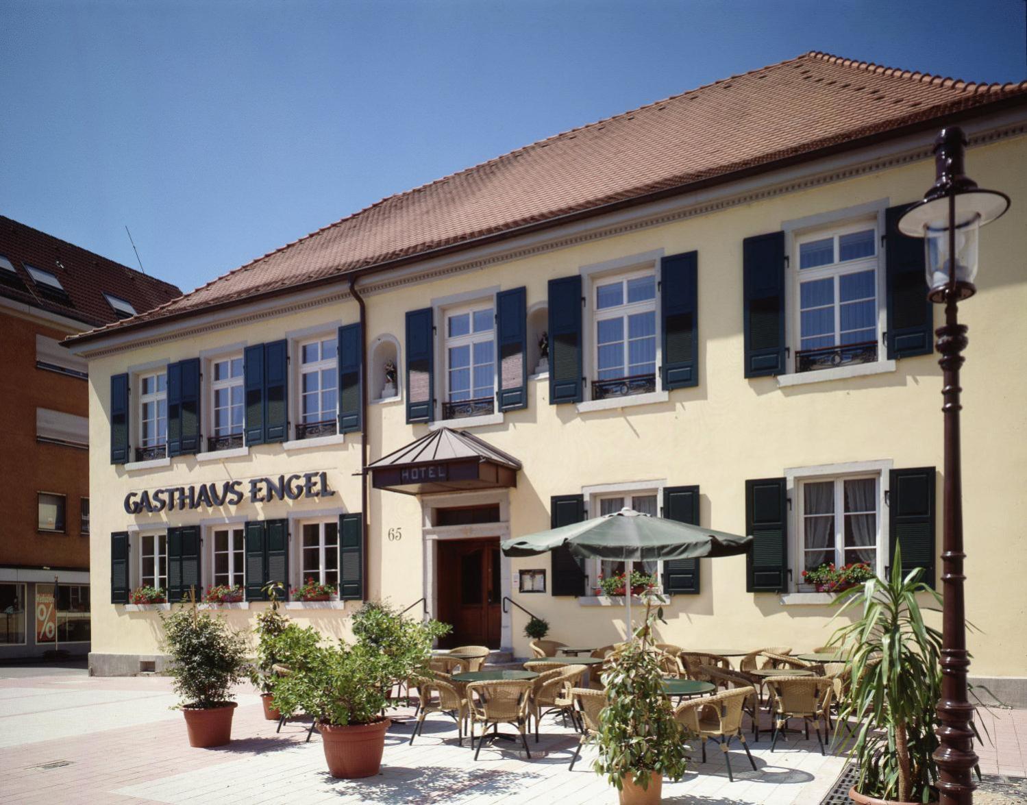 Готель Gasthaus Zum Engel Раштатт Екстер'єр фото